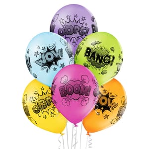 Balony dekoracja dla fanów marwel batman spiderman komiksy