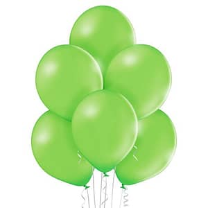 Kolorowe balony napompowane helem