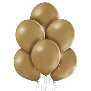Balony w kolorze migdałowym