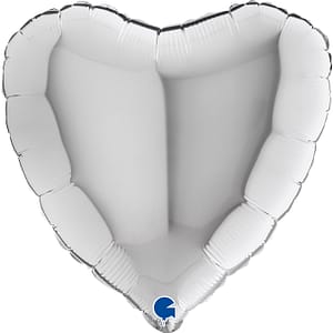 Balony z helem w kształcie serca