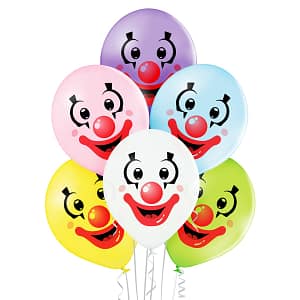Balon cloun - balon klaun z helem